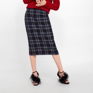 NWOT Zara midi skirt